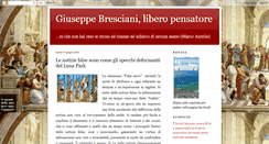 Desktop Screenshot of giuseppebresciani.com