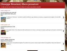 Tablet Screenshot of giuseppebresciani.com